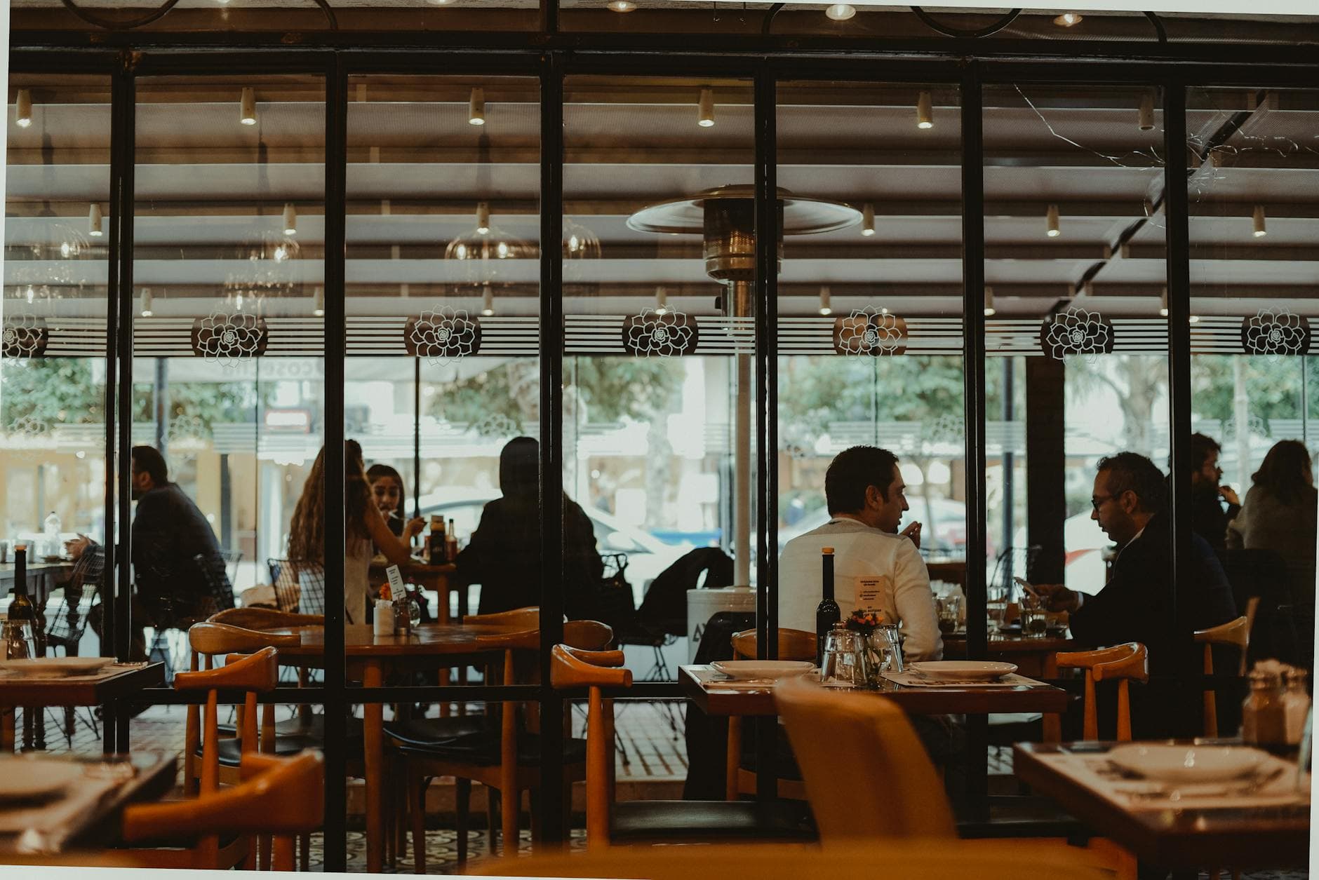 Cozy restaurant interior