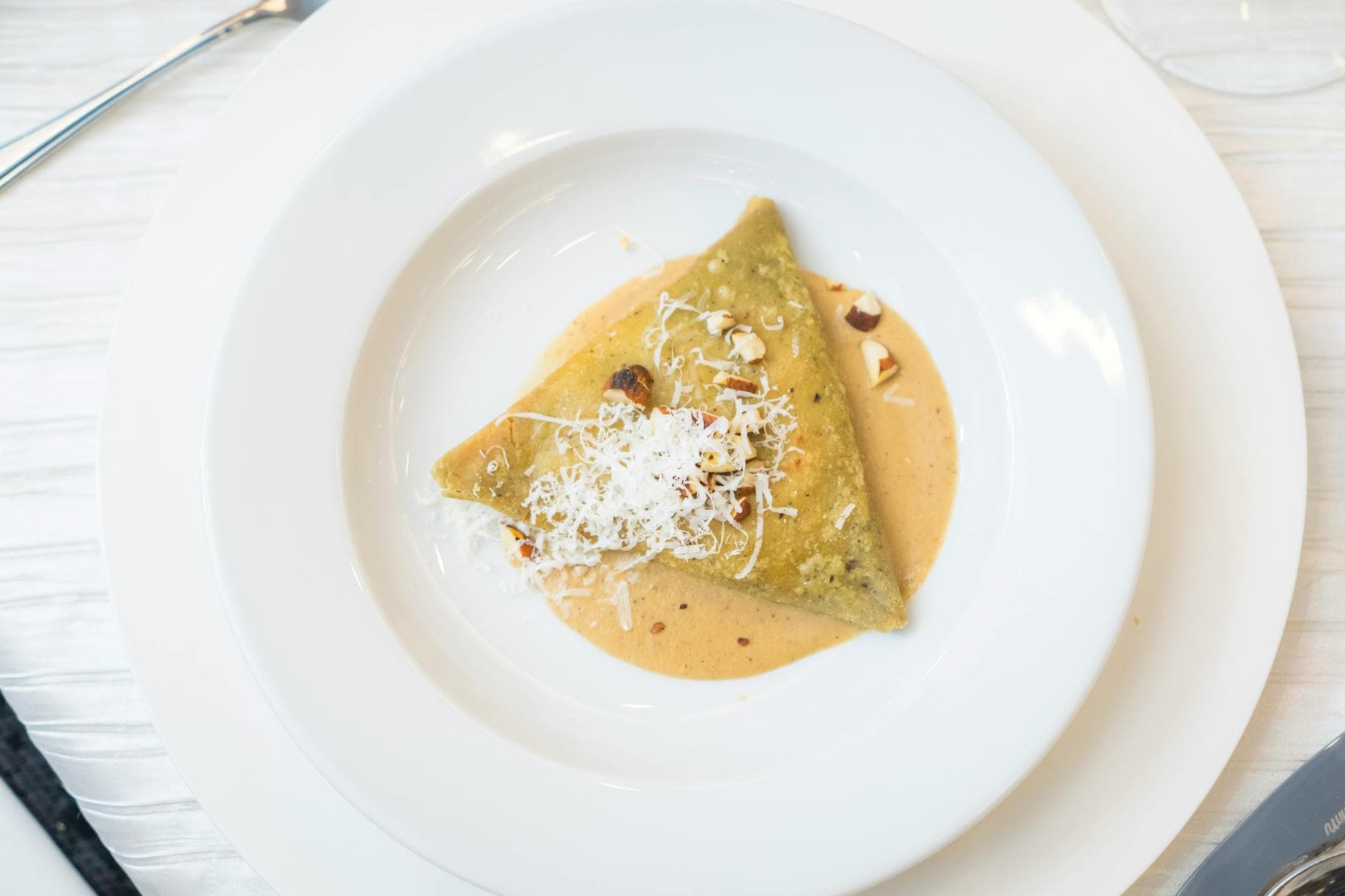 Italian plated dinner